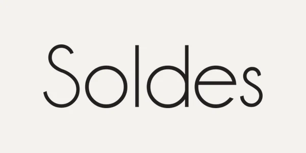 Typo 05 : le mot Soldes