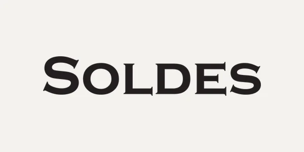 Typo 07 : le mot Soldes