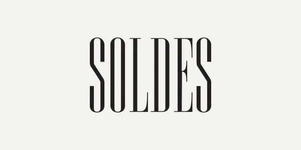 Typo 10 : le mot Soldes