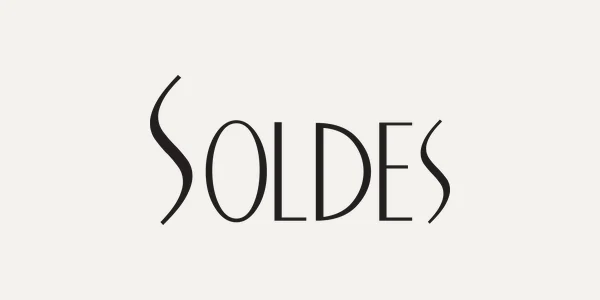 Typo 13 : le mot Soldes